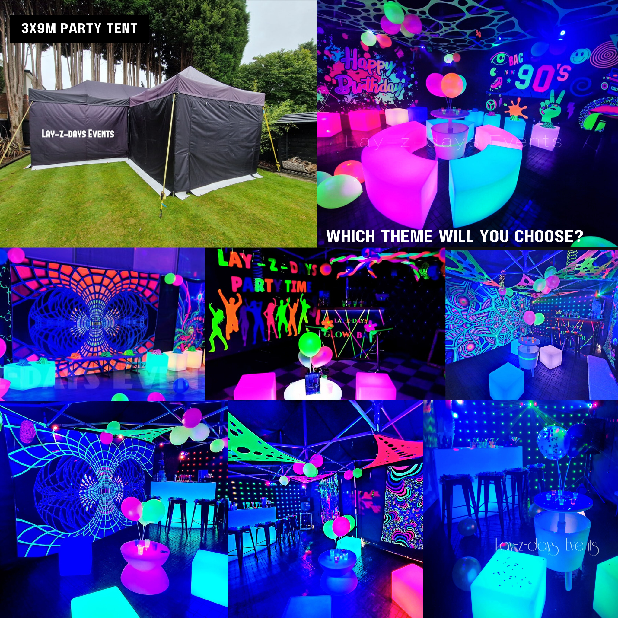 Party Tent Hire Telford Shropshire West midlands