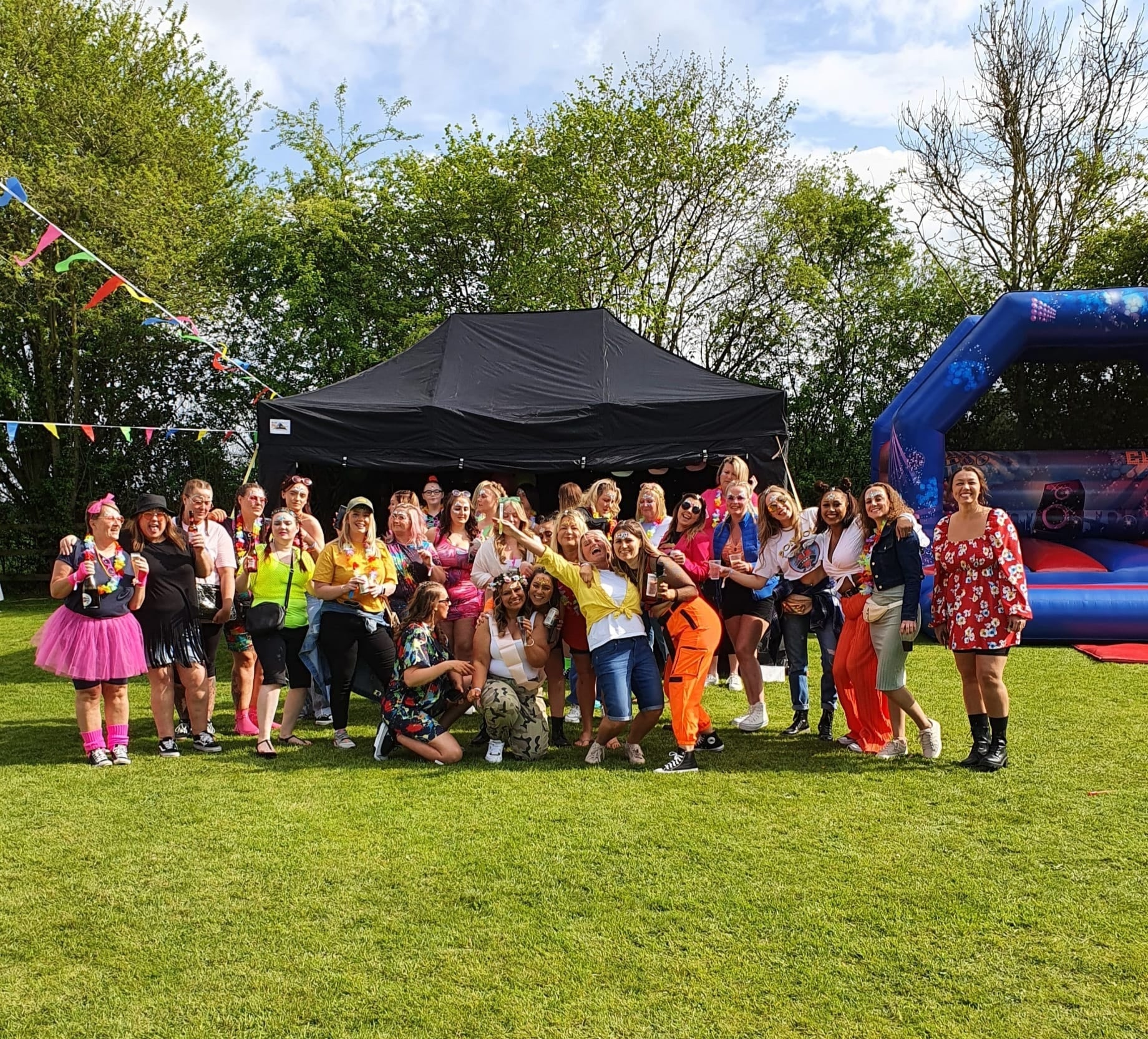 hen party tent hire