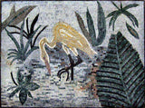 Mosaic Art For Sale - Egret