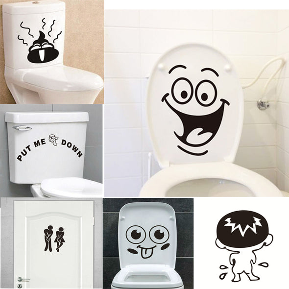 Funny Bathroom Stickers
