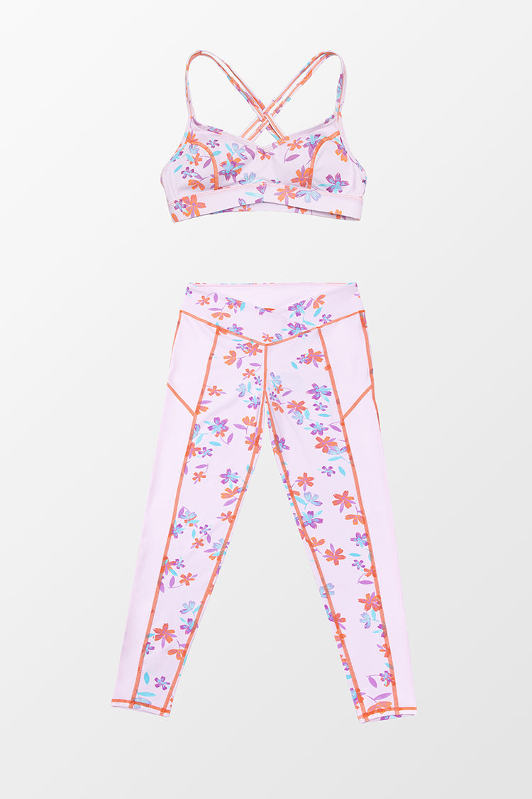Whimsy Floral Activewear Set
