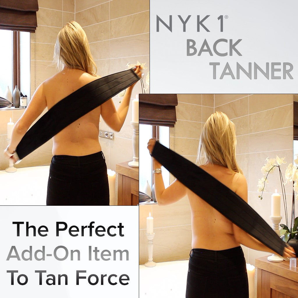 NYK1 Back Tanner Body Mitt Tan Applicator Glove