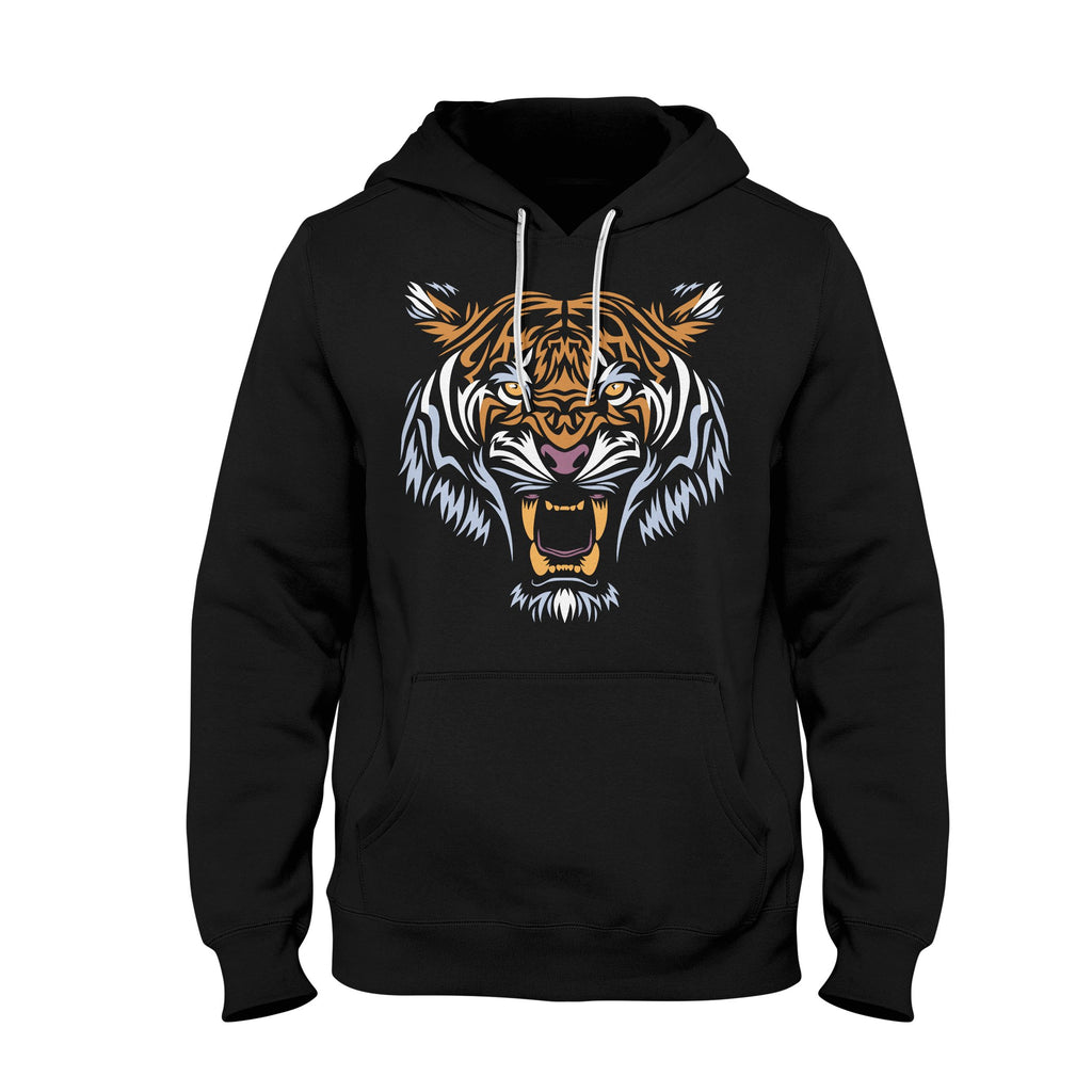 tiger face hoodie