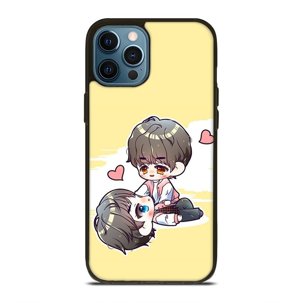 Bts Chibi Chibi Cute Cartoon Iphone 12 Pro Max Case Cover Apple Plastic Rubber Phone Case