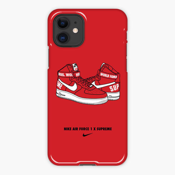 Nike Air Force 1 X Supreme iPhone 11 Case