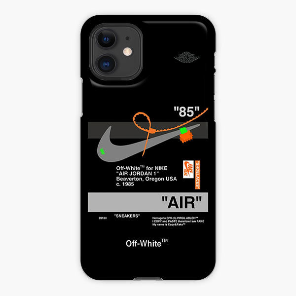 Off White Aj Black Nike Iphone 11 Case