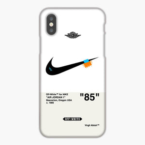 off white nike iphone x case