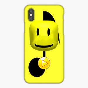 Roblox Oof Play Yellow Iphone X Case - roblox yellow icon