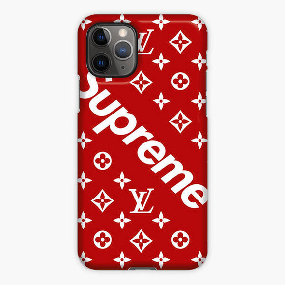 Supreme X Louis Vuitton Pattern iPhone 11 Pro Max Case