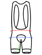 FDX Sports Size Chart for Men’s triathlon skin suits