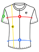 FDX Sports Size Chart for Men’s triathlon skin suits