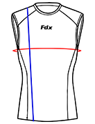 FDX Sports Size Chart for Men’s triathlon skin suits