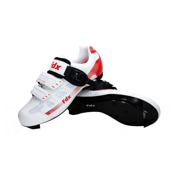 Fdx HY All Weather Cycling Shoes Black & Red | FDX Sports®