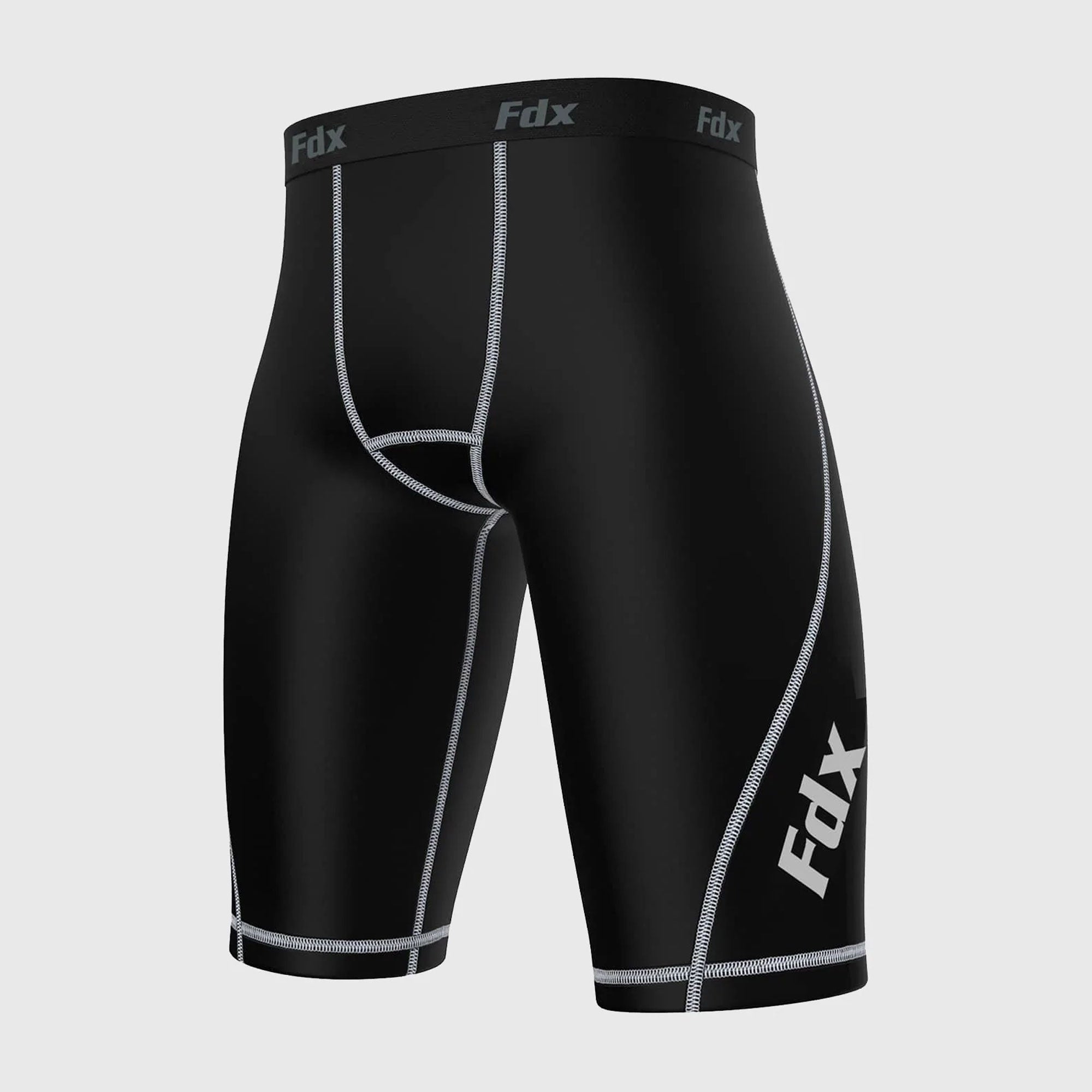 Fdx Black Men's & Boy's Padded Cycling Undershorts / Mtb Liner