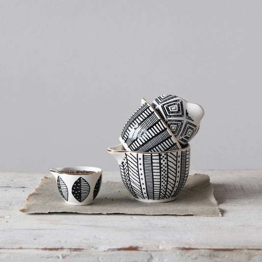White Ceramic Measuring Cups – Relish Decor