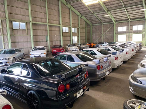 how to buy and store an R34 GT-R in Japan until it is 25 years old from Toprank Importers