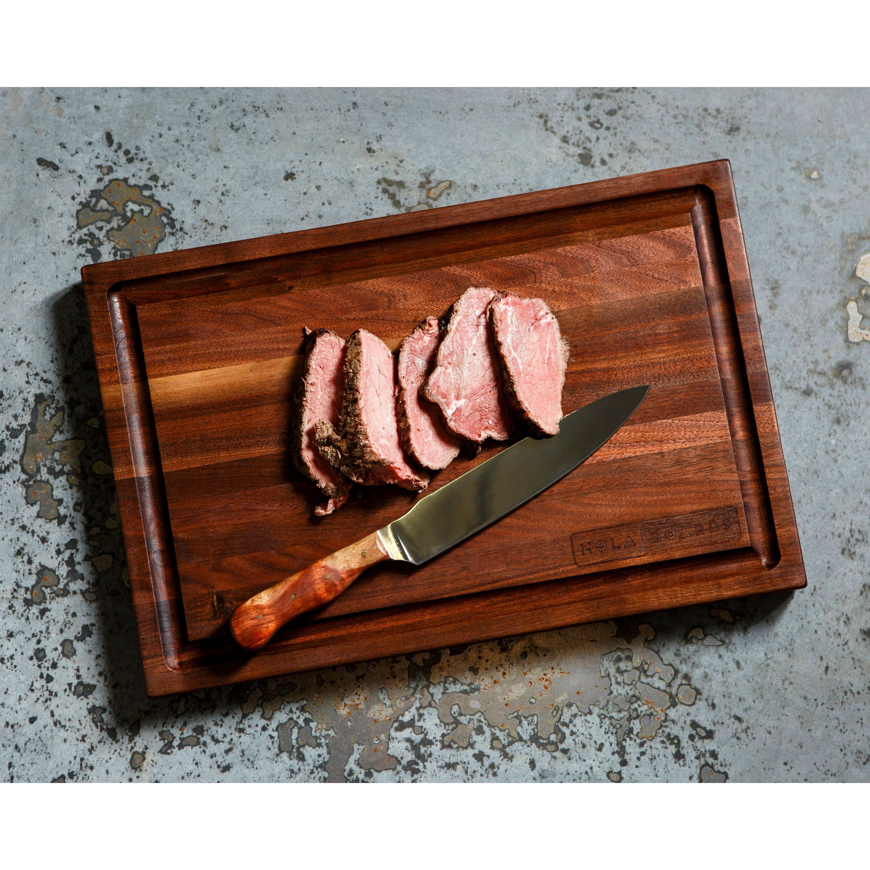 Commons Customs Tree Cutting Board/Charcuterie Board - Handled - Small