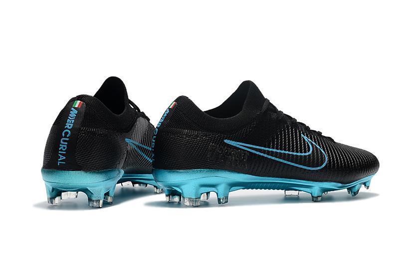 Nike Mercurial Vapor Ultra FG Soccer Cleats Black Blue – kicksnatics