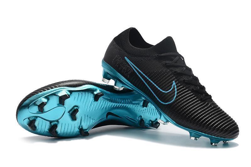 Mañana cebra transatlántico Nike Mercurial Vapor Flyknit Ultra FG Soccer Cleats Black Blue – kicksnatics