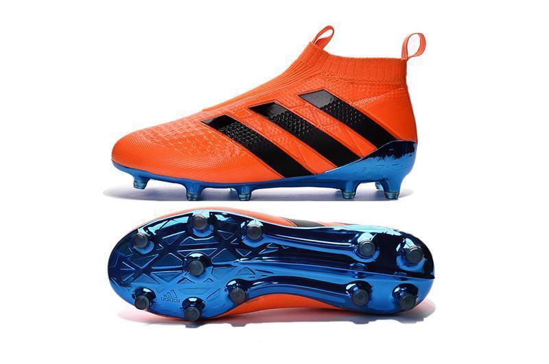 Sherlock Holmes atractivo suficiente Adidas ACE 16+ Purecontrol FG/AG Soccer Cleats Dark Blue Orange Black –  kicksnatics
