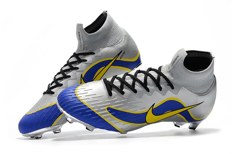 nike mercurial blue yellow