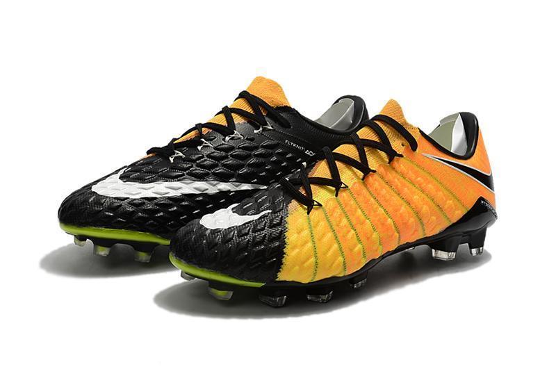 Nike Hypervenom Phantom III Soccer Cleats Yellow Black –