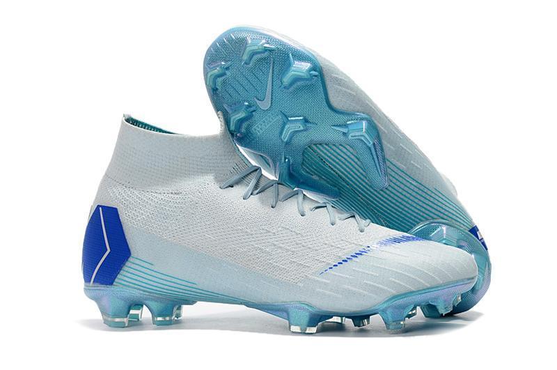 Nike Mercurial Superfly Elite FG White Blue – kicksnatics