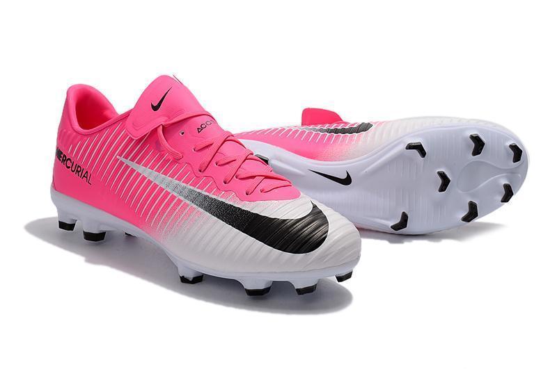 Nike XI FG Soccer Cleats Racer Pink White Black kicksnatics
