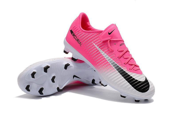 Nike XI FG Soccer Cleats Racer Pink White Black kicksnatics