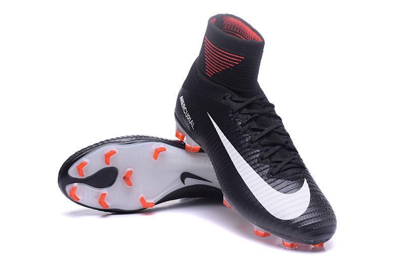 fregar Decoración Desventaja Nike Mercurial Superfly V FG Soccer Cleats Black Orange White – kicksnatics
