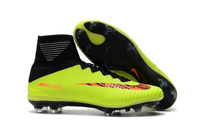 Levántate orar Incorrecto Nike Mercurial Superfly V FG Soccer Cleats Fluorescent Green Black –  kicksnatics
