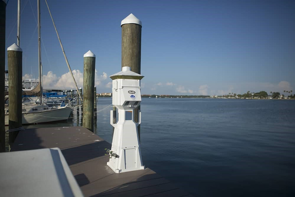 dock power pedestal