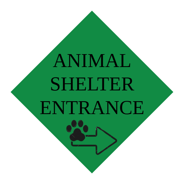 Custom Diamond Shape Floor Sign