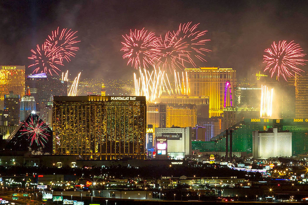 Las Vegas New Years Eve — Epic Fireworks