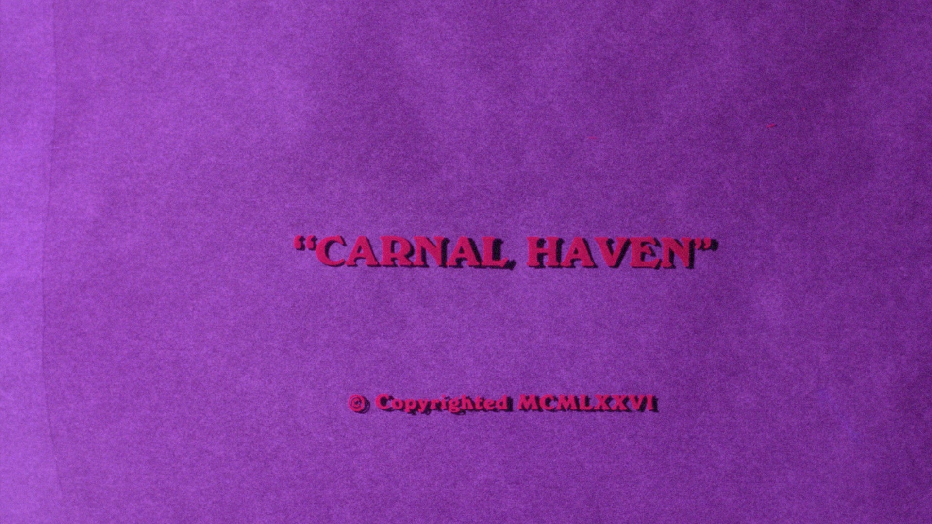 Carnal Haven Her Last Fling Vinegar Syndrome