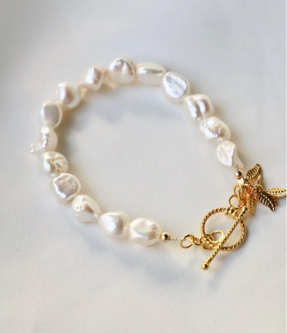 Katie Waltman - Keshi Nugget Pearl Bracelet