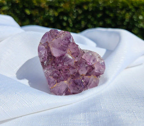 Amethyst purple crystal sold at crystal store Mind Soul Sync.