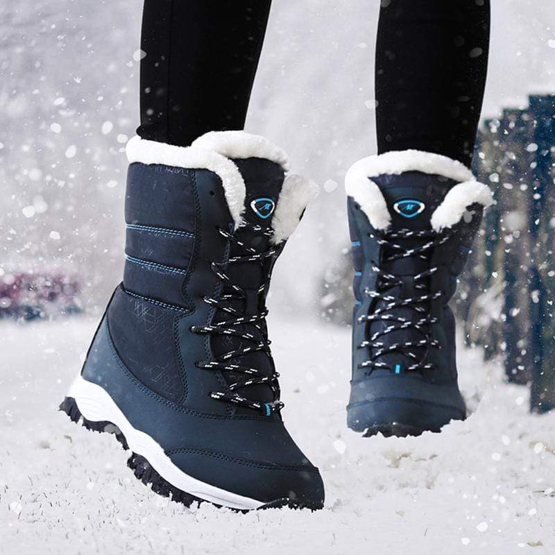 Women Waterproof Winter Snow Boots 