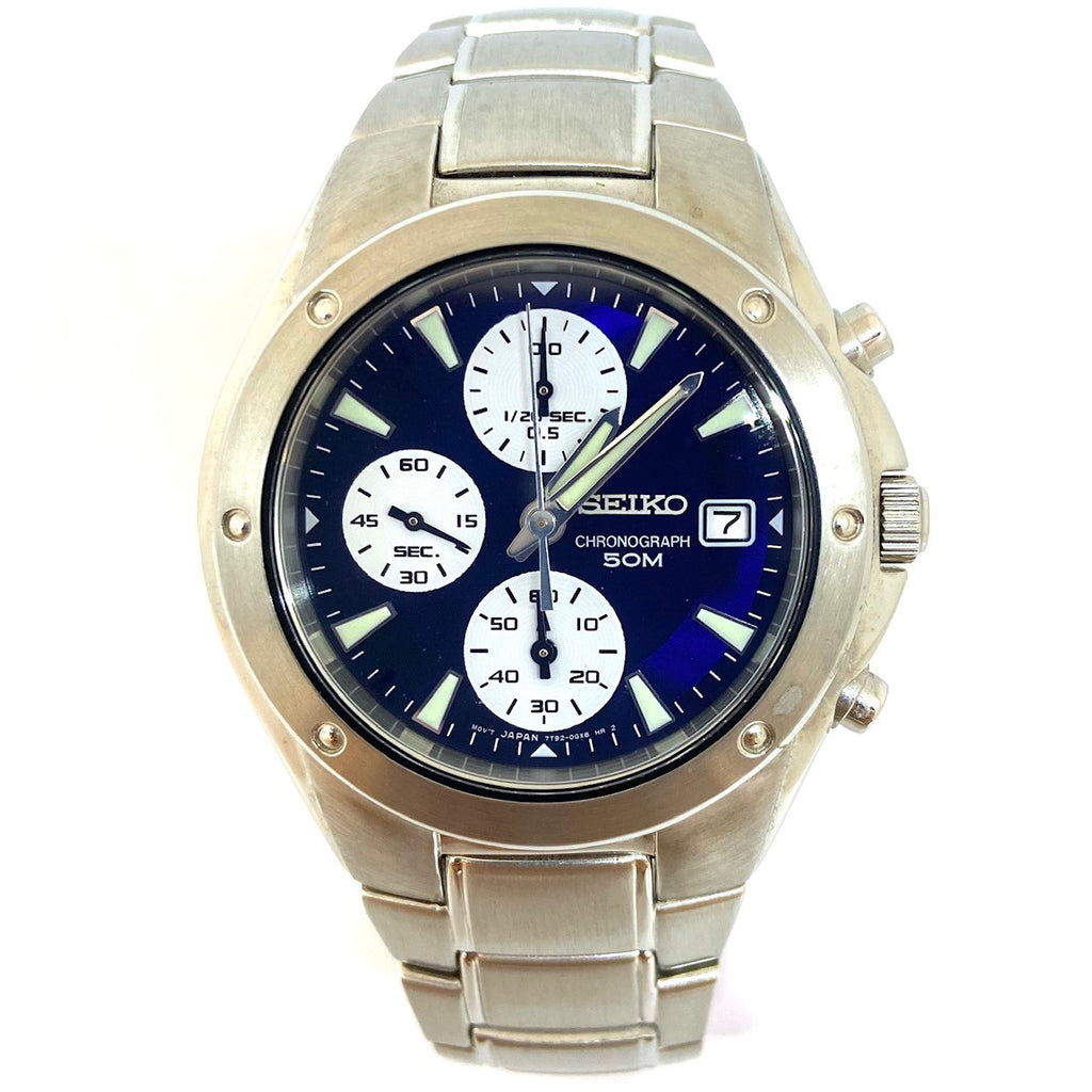 Clearance] Seiko Quartz Chronograph Stainless Steel SNDA97P1 Watch – Far  East Jewellers