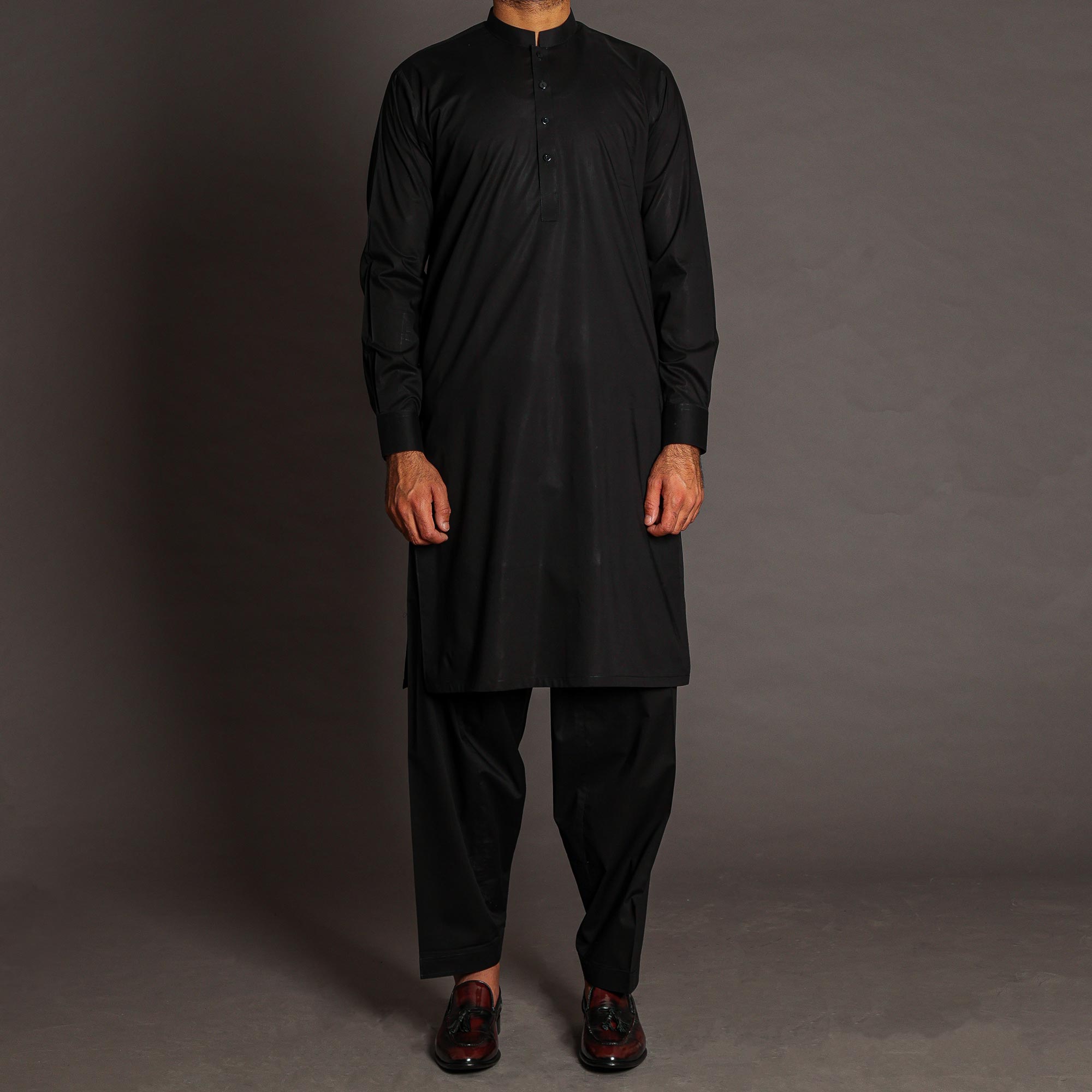 Black Shalwar Qameez