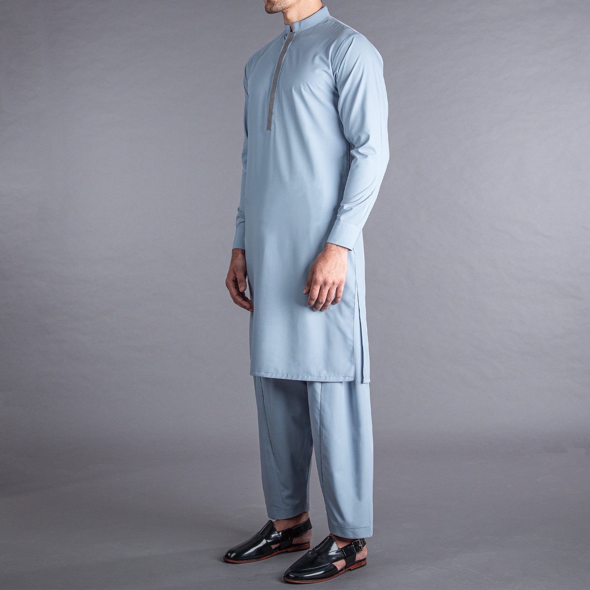 Riwaaj - Slaty Shalwar Qameez