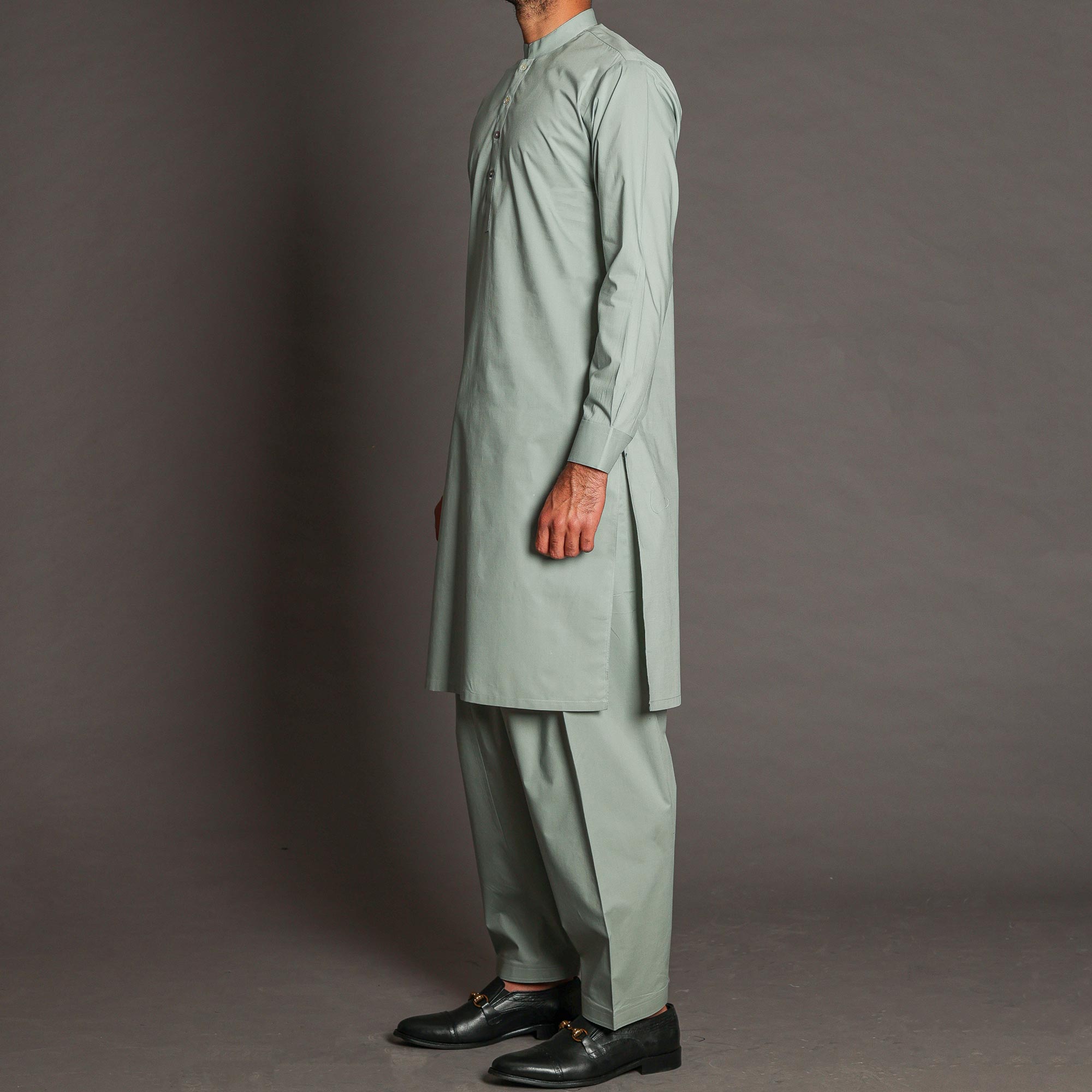 Green Shalwar Qameez