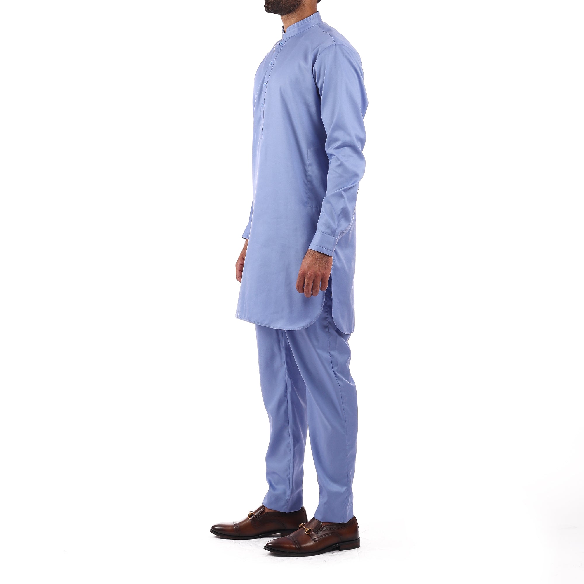 Sky Blue Short Kurta