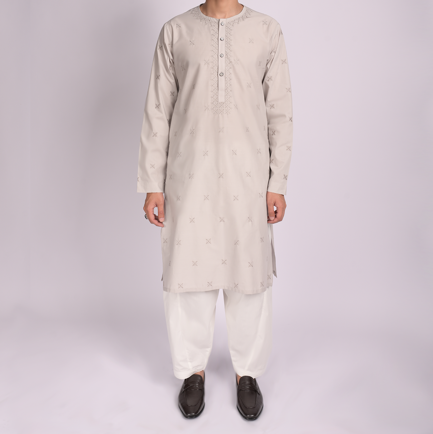 Grey Kurta