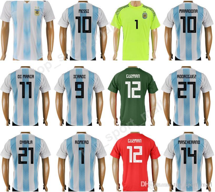 messi football kit 2018