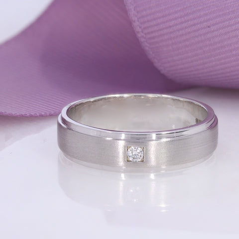 Gents Diamond Wedding Ring