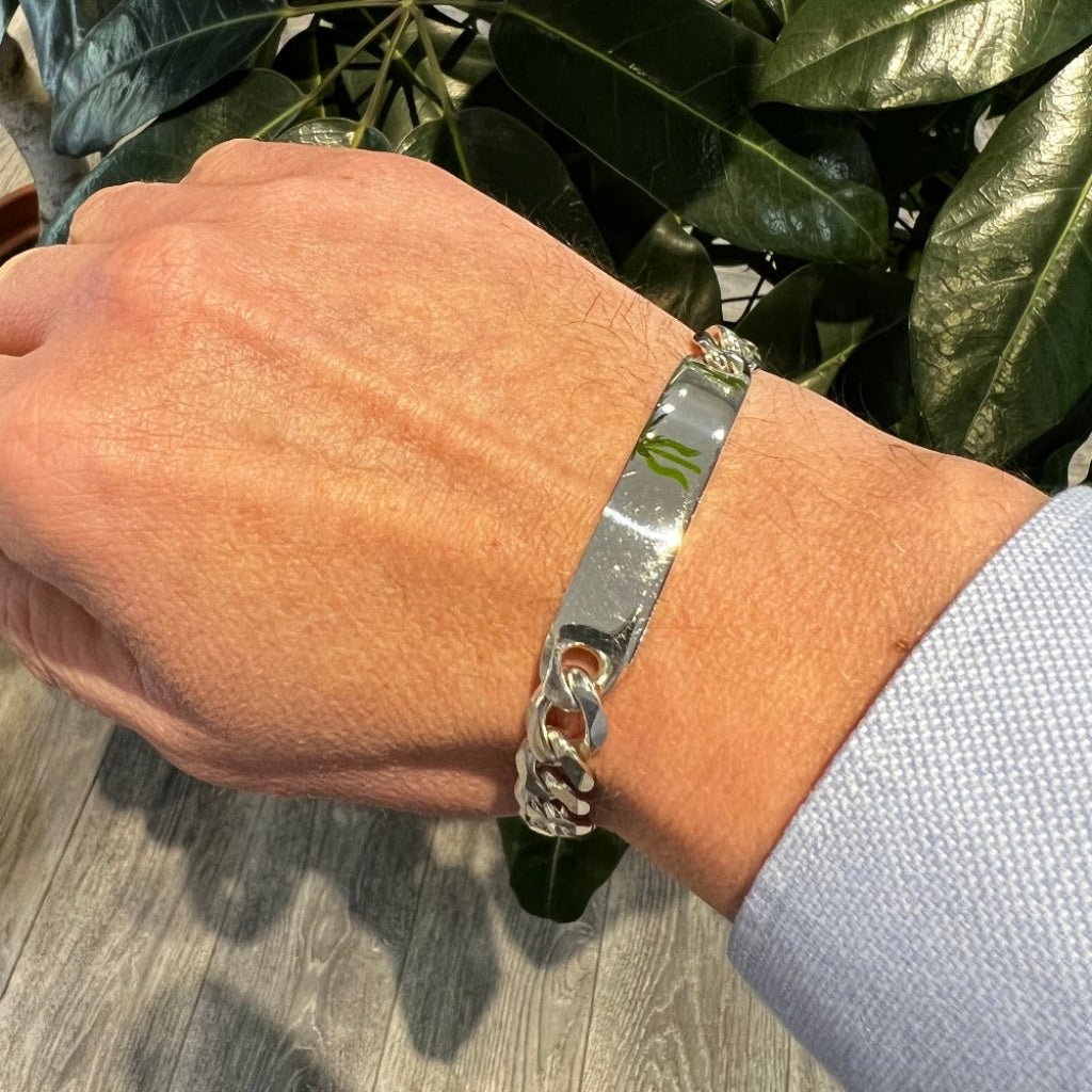 Silver unique design premium-grade quality bracelet for men - style – Soni  Fashion®