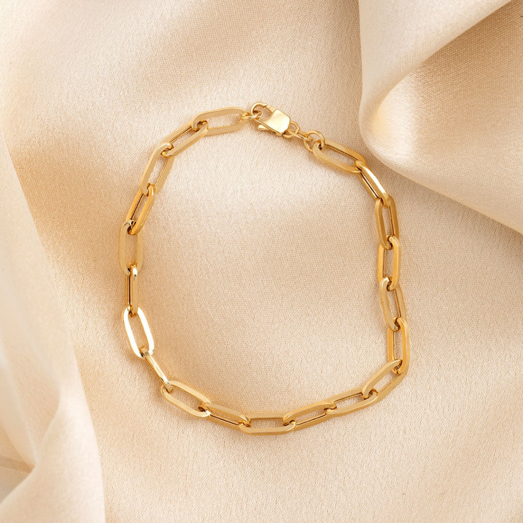 Large 22k Gold Clover Bracelet – Andaaz Jewelers