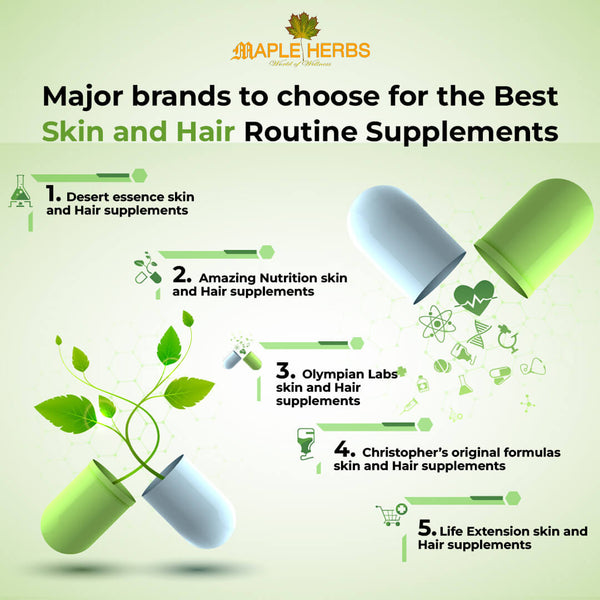 major-brands-to-choose-for-the-best-skin-and-hair-routine-supplements