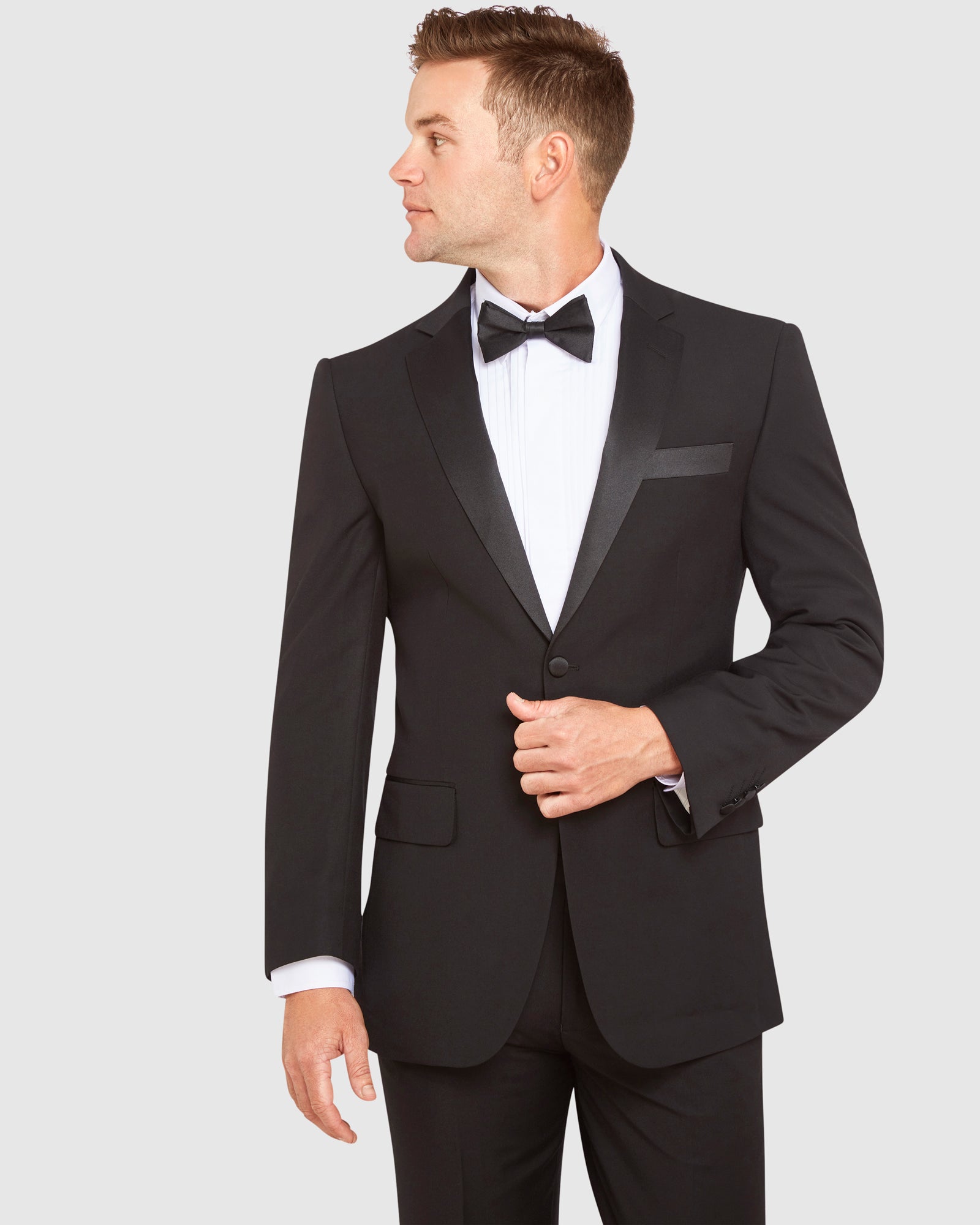 Big Mens Giorgio Fiorelli Two-button Dinner Suit - Kelly Country